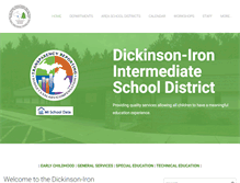 Tablet Screenshot of diisd.org